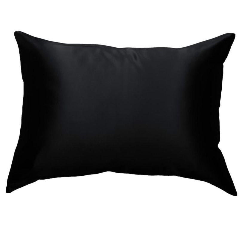 Silkeputetrekk - sort - glidelås