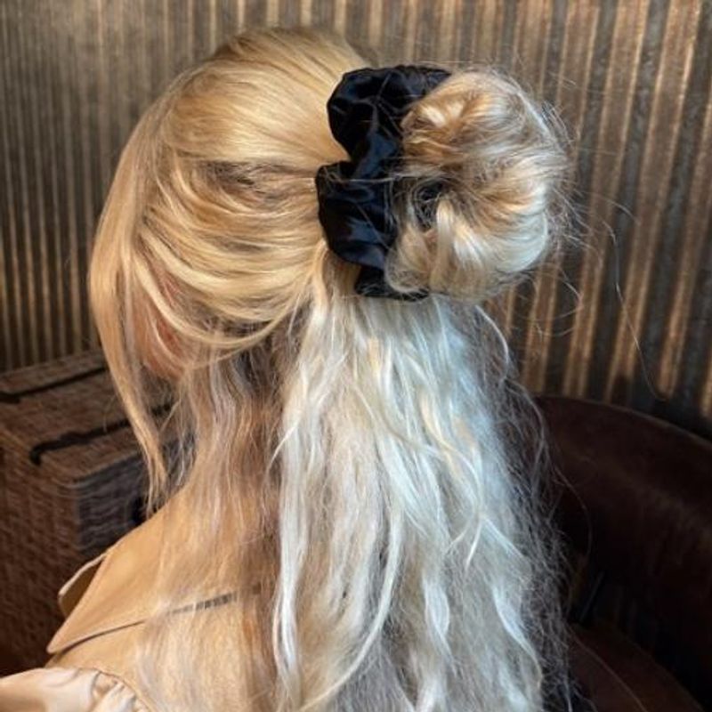 Scrunchie XL - champagne