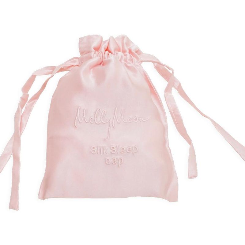 Sove turban i silke-rosa