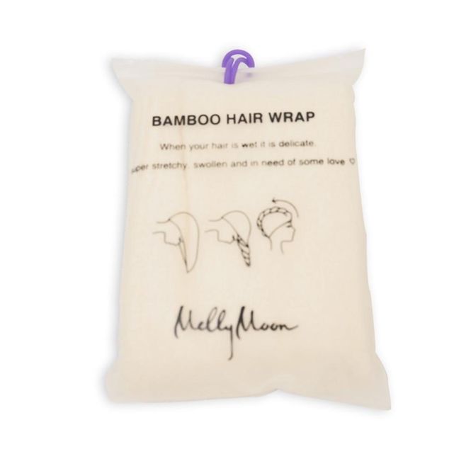 Hovedbilde Bambus hårhåndkle -gul