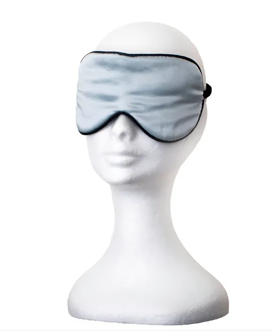 Hovedbilde Sovemaske - isblå/sort