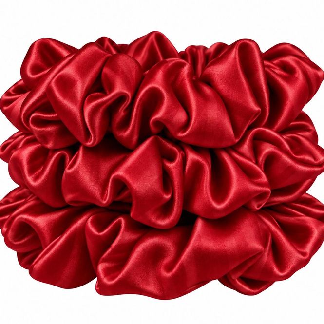 Hovedbilde Scrunchies -scarlet