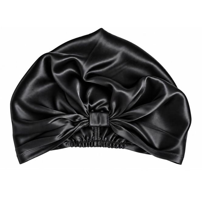 Hovedbilde Sove turban i silke-sort