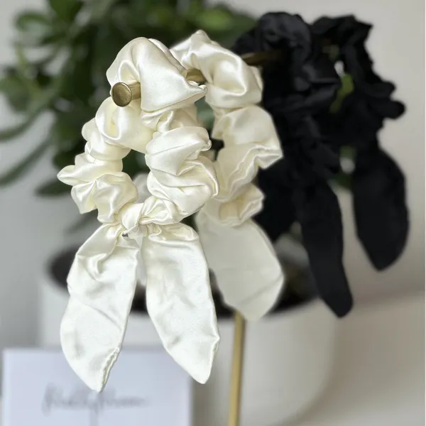 Hovedbilde Scrunchies - med sløyfe - ...