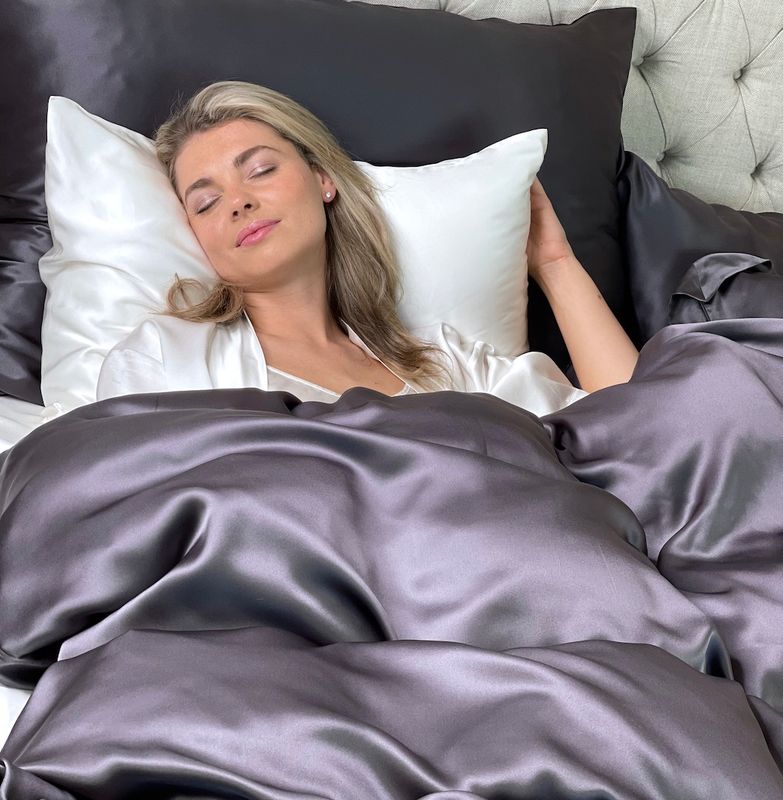 Silkeputetrekk - koksgrå