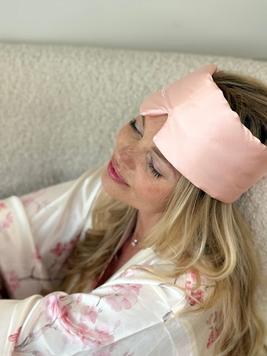 Sovemaske pillow -rosa