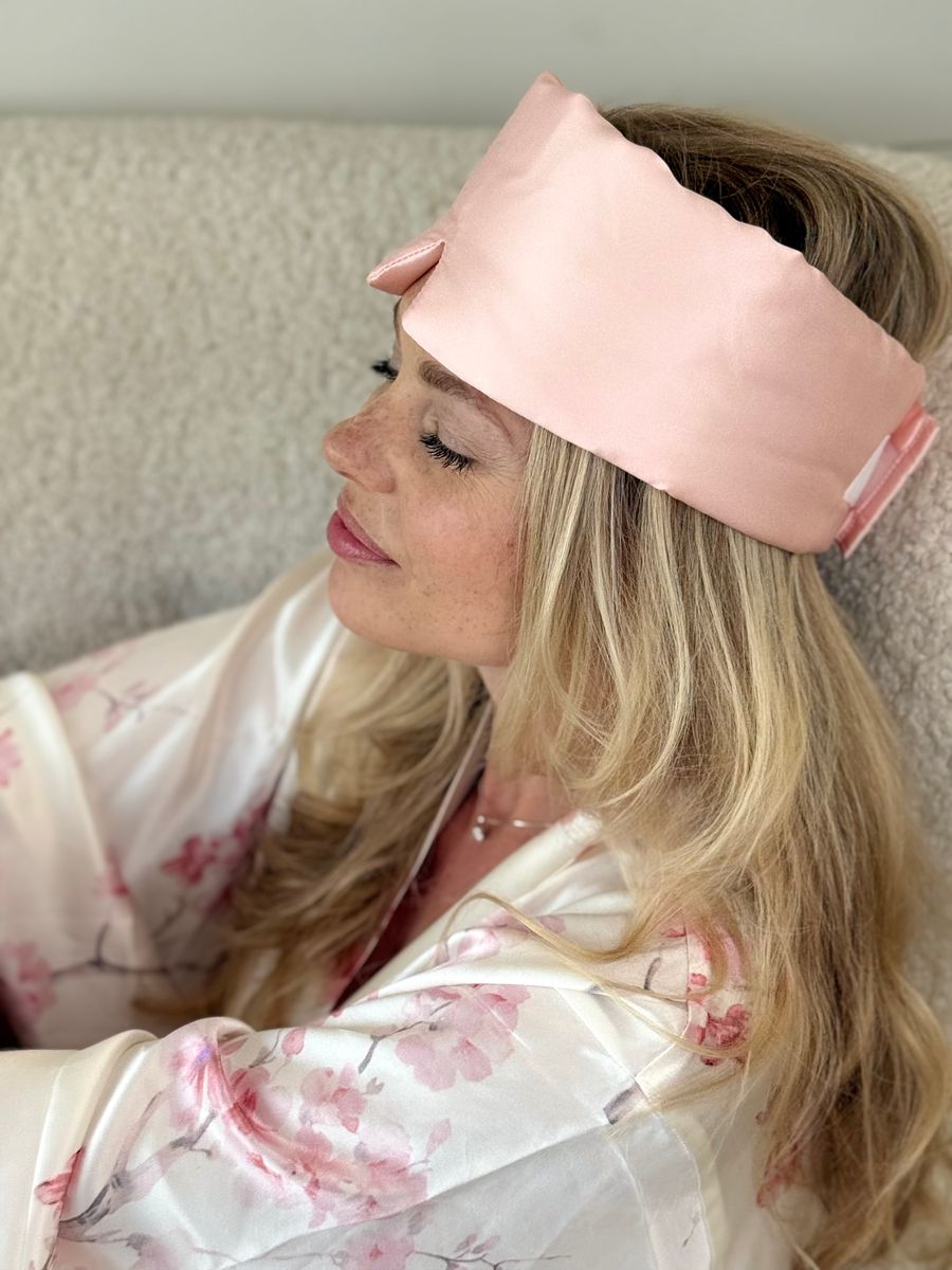 Sovemaske pillow -rosa