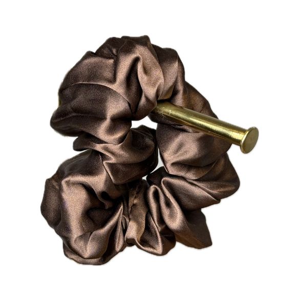 Hovedbilde Scrunchie XL - sjokolade