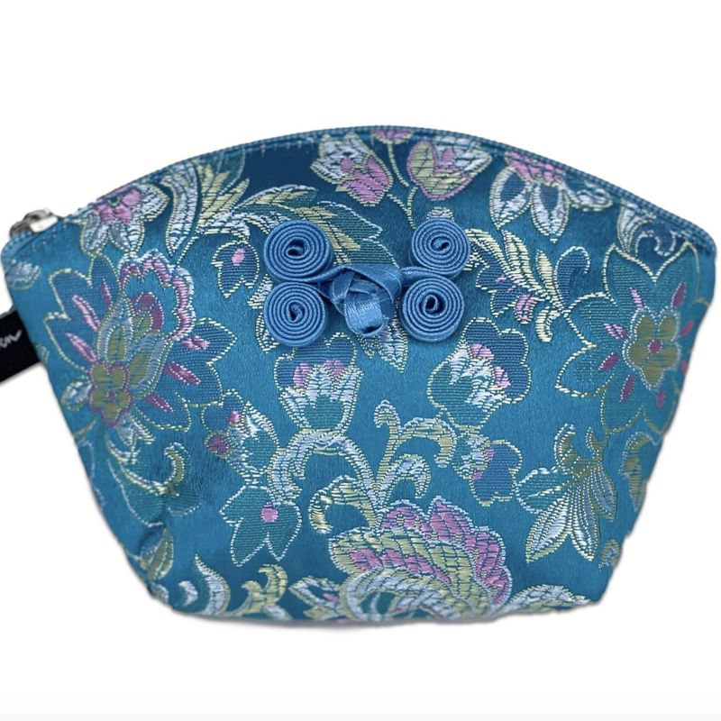 Silkepung - himmelblå