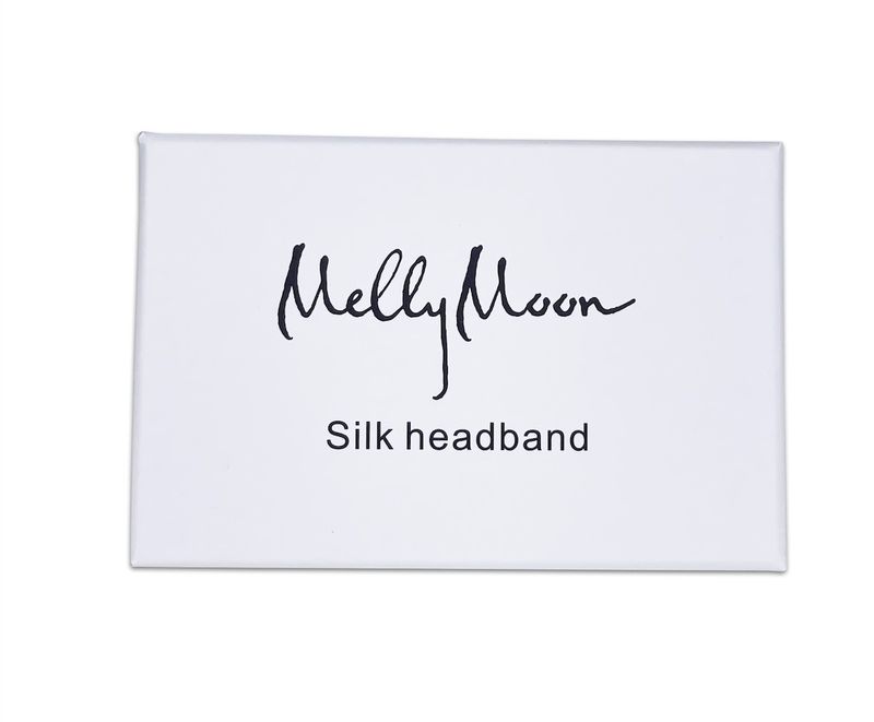 Hårbånd i silke-rosa