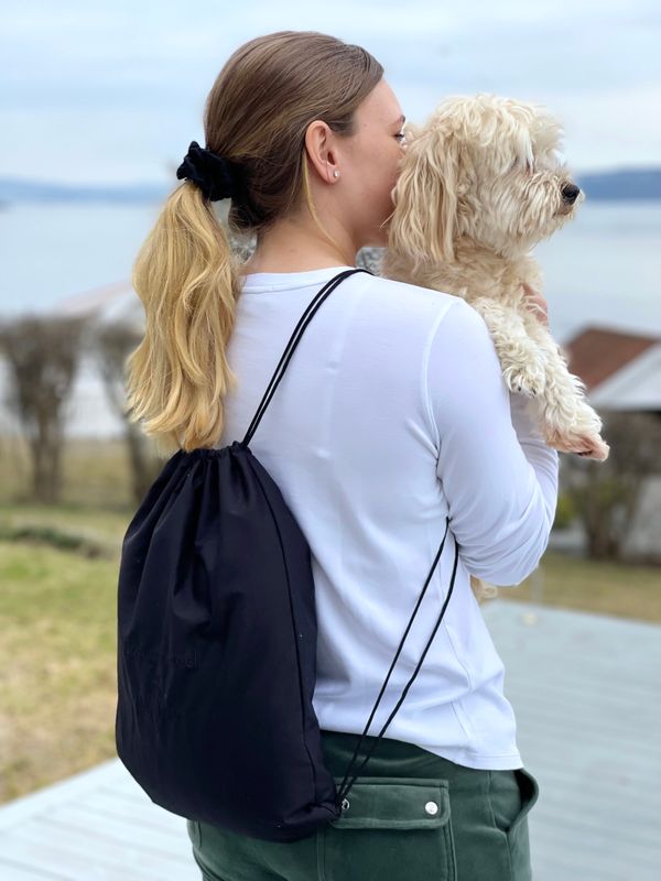 Reisepute i silke- rosa