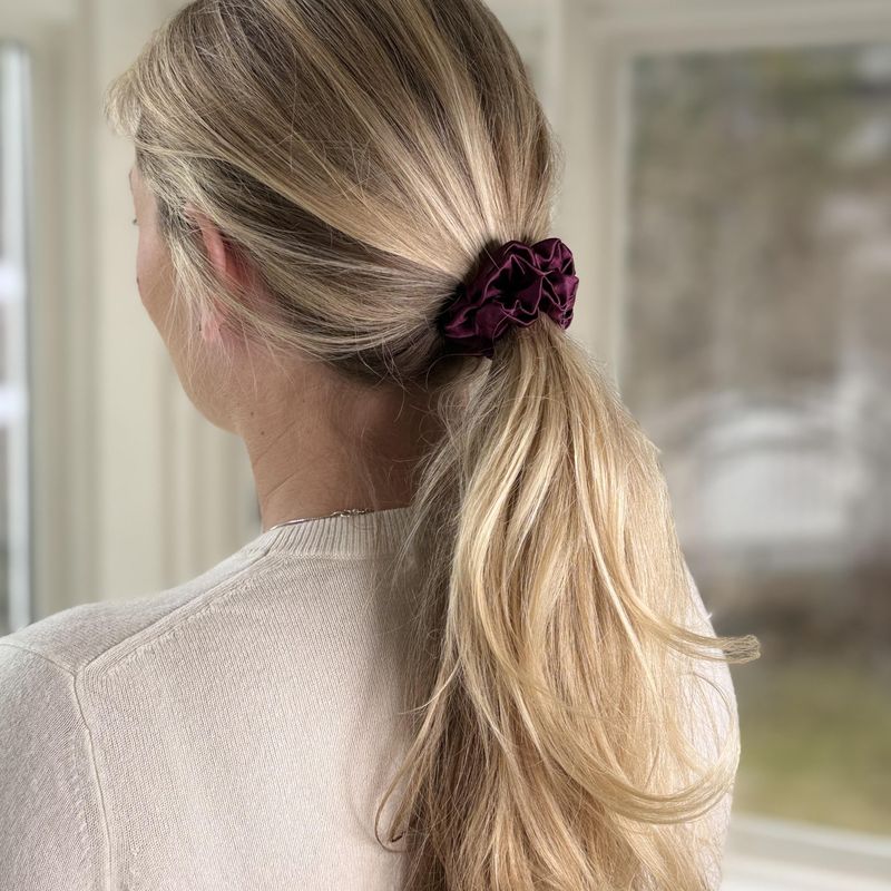 Scrunchies -plomme