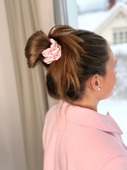Hovedbilde Scrunchies - rosa