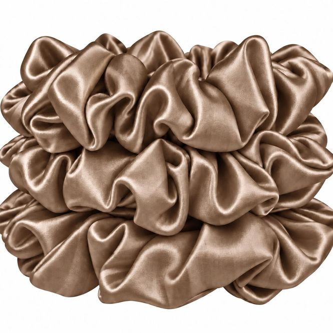 Hovedbilde Scrunchies - champagne