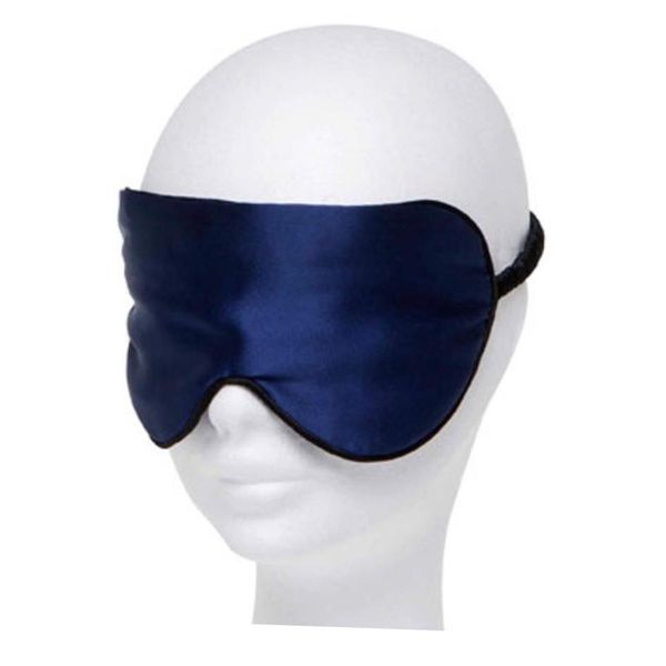 Hovedbilde Sovemaske - blå/sort